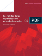 04 (Segunda Etapa)  Los hábitos de los Españoles en el cuidado de la salud
