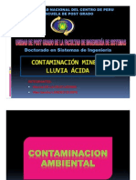 Contaminacion Minera - Lluvia Acida