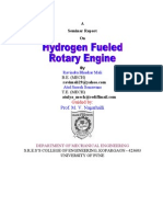 Hydrogen Fuel Rotary Engine