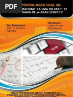 Download Soal Un Matematika Sma Ipa 2011  Pembahasannya by William Gho SN106553669 doc pdf