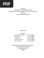 Download MAKALAH KETERAMPILAN DASAR PRAKTIK KLINIK PEMASANGAN INFUS PADA KLIEN NyE DENGAN GASTRITIS AKUT DEHIDRASI by ukht marutu SN106555214 doc pdf