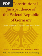 Download The Constitutional Jurisprudence of the Federal Republic of Germany by Donald P Kommers by Duke University Press SN106557915 doc pdf