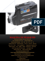 Maquina de Filmar HD