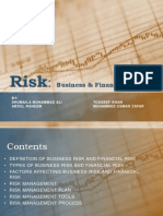 Business Risk and Financial Risk by Touseef