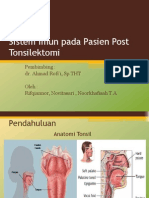 Sistem Imun Post Tonsilektomi Beres