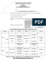 Actividades Extraescolares 2012 2013