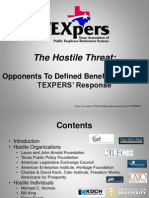 TEXPERS Presentation On "Hostile Threats"