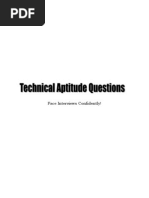 Technical Aptitude Test