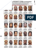 Most Wanted Property Crime Offenders Sept 2012