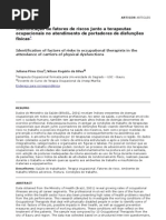 Risco Terapia Ocupacional