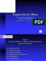 Tema 8 La Ética, La Moral y La Mística Relacionadas Con La Inspección de Obras