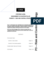 CIMA P3 Management Accounting Risk and Control Strategy Solved Past Papers