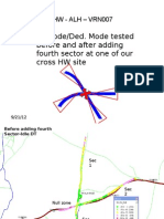 Idle Mode/ded. Mode Tested Before and After Adding Fourth Sector at One of Our Cross HW Site