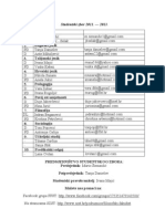 Studentski Zbor 2011-2013