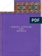 Florescu F B Portul Popular Din Muscel Caiete de Arta Populara 1957