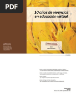 Net-Learning Libro Aniversario - 10 años de vivencias en educación virtual