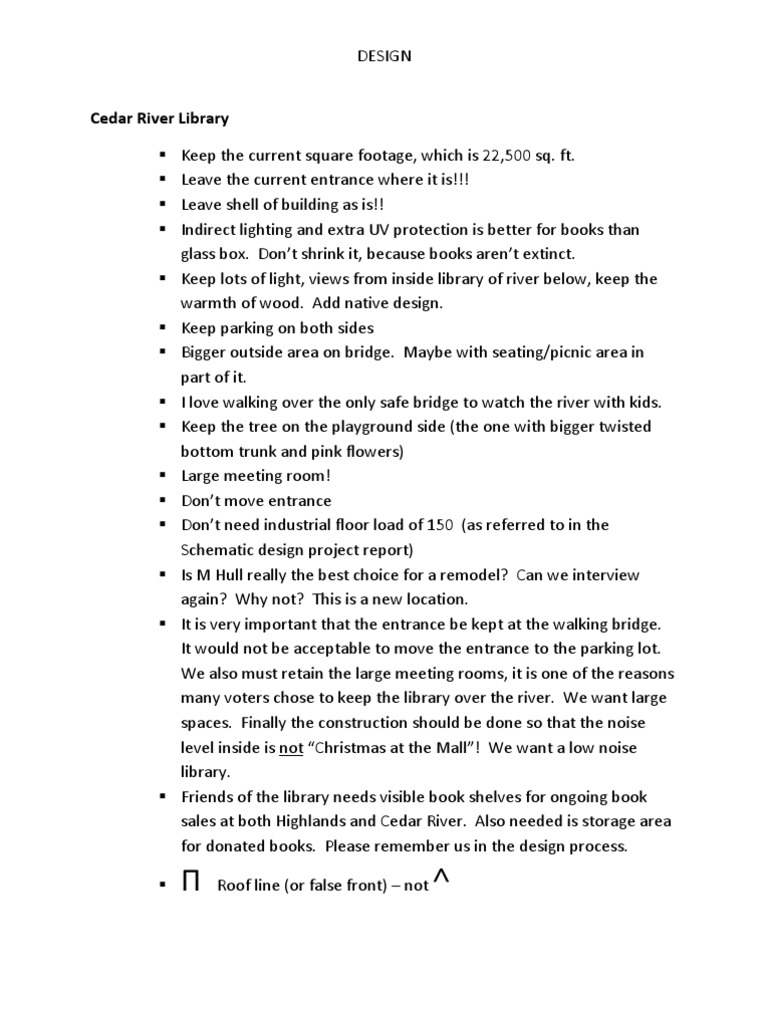 Library Comments | PDF | Libraries
