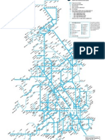 Official National Rail Map Large