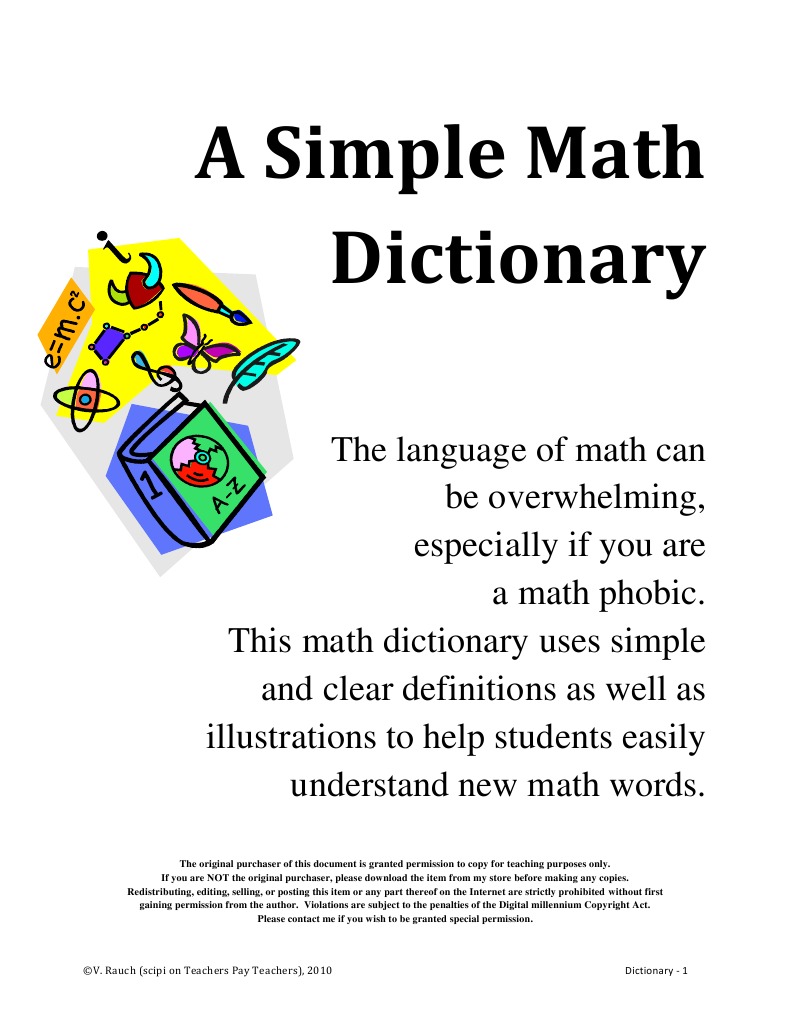Asimplemathdictionary | PDF | Fraction (Mathematics) | Division ...