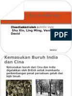 Kemasukan Buruh India Dan Cina