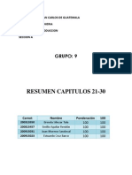 Resumen Cap21-30 Libro La Carrera