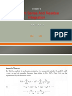 Laurent Series and Residue Integration