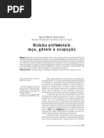 Giacomini, Sônia Maria. Mulatas profissionais_raça, gênero e ocupação