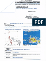 NDRRMC Update Re Severe Weather Bulletin No.7