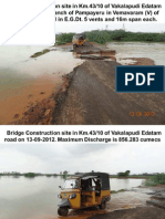 PD, NCRMP Phase II Bridge Sites Inspection on 13-09-2012