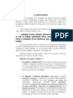 La Violencia Familiar en Santa Fe