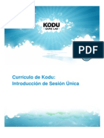 Currículo Kodu - Sesión Única