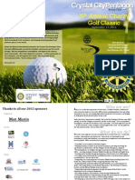 2012 Golf Tournament Booklet