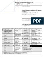 Intermediate Lesson Plan Template Academic Vocabulary