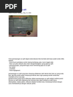 Download Cara Pemasangan Ac Split by Ronald Leonardo SN106657536 doc pdf
