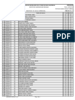 Calificaciones Del Primer Parcial de Calculo 2012-2