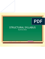 Structural Syllabus