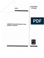 Vidrios de Seguridad Para Edificaciones 2719-90