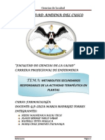 Metabolitos Secundarios