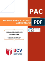 Guía 03 Manual para Visualizar Una Asesoría Grabada - CIS - UCV