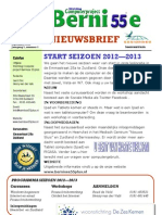 Nieuwsbrief September 2012