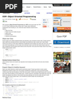 Download OOP PHP by Said Rahman SN106707485 doc pdf