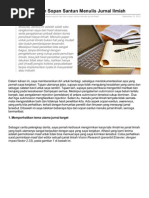 Download Sepuluh Tips Dan Sopan Santun Menulis Jurnal Ilmiah by Sunu Wibirama SN106707753 doc pdf