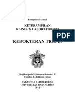 Manual Mahasiswa Kedokteran Tropis 2012