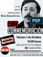 Afiche 5 de Octubre 2012