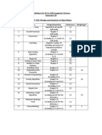 Guidelines for B. Sc. (H) Computer Science Semester III algorithms