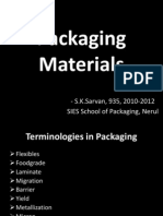 Types of Packaging Materials