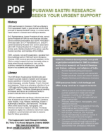 KSRI Brochure - Sanskrit Research Foundation