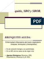 Bronquitis, SBO y SBOR