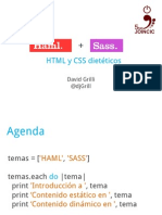 Haml y Sass - CSS y HTML Dietéticos