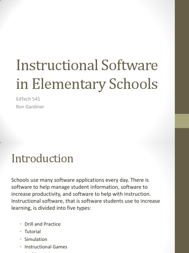 EdTech Software for Young Learners | PDF | Simulation | Educational ...